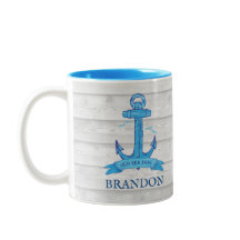 Sailor Antiguo Anclaje Náutico Vintage Textura Mad