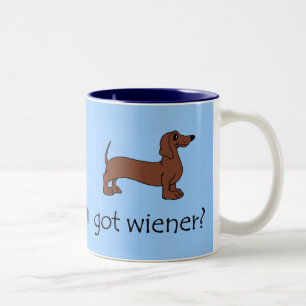 Taza Bicolor ¿Salchicha de Frankfurt conseguida?
