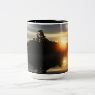 Taza Bicolor salida del sol perfecta