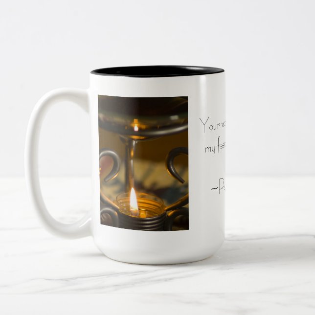 Taza Bicolor Salmo 119:105 Mug (Izquierda)