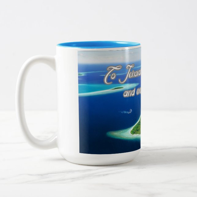 Taza Bicolor Salmo 24 (Izquierda)