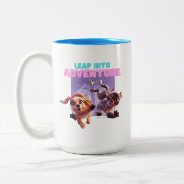 Taza Bicolor Salto a la aventura (Izquierda)