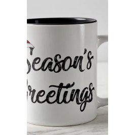 Taza Bicolor Saludo de temporada