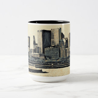 Taza Bicolor Saludos de Chicago