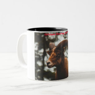 Taza Bicolor Saludos de Navidad Mi amigo querido