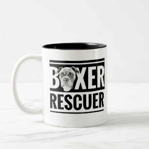 Taza Bicolor Salvador del boxeador