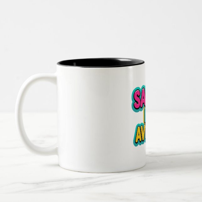 TAZA BICOLOR SALVAMENTO NO BOMBA PROMEDIO (Izquierda)