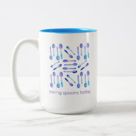 Taza Bicolor ¡Salvando Cucharas Hoy!