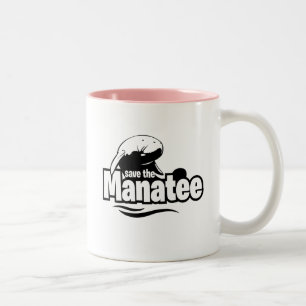 Taza Bicolor Salven La Mug De Manatee