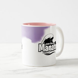 Taza Bicolor Salven La Mug De Manatee
