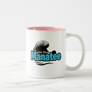 Taza Bicolor Salven La Mug De Manatee