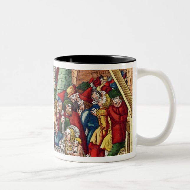 Taza Bicolor Samaria bajo cerco (Derecha)