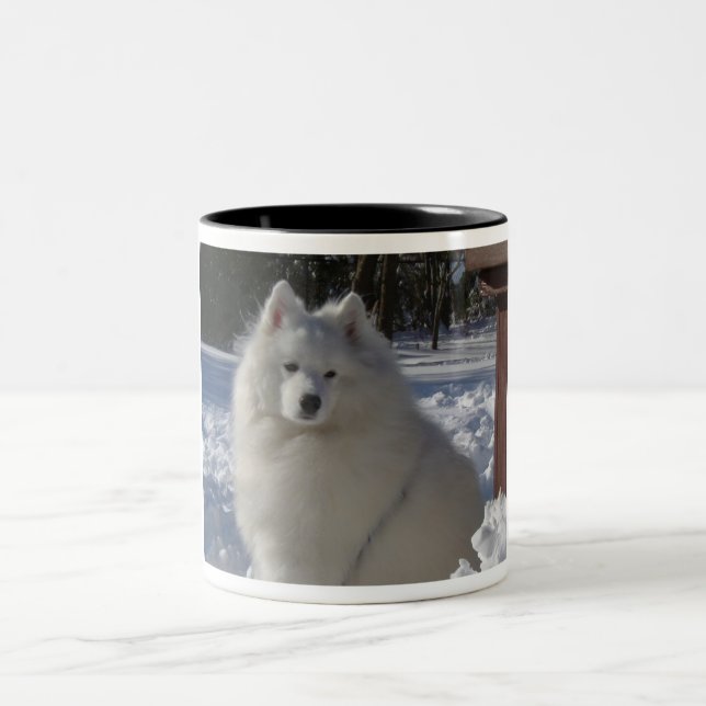 Taza Bicolor samoyedo (Centro)