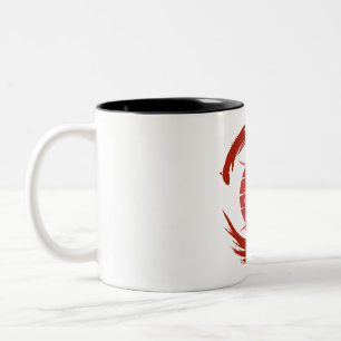 Taza Bicolor samurai
