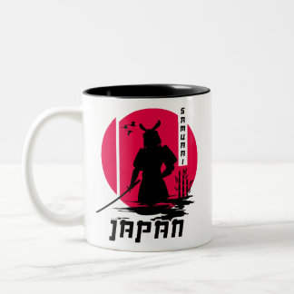 Taza Bicolor Samurai Japan Ninja