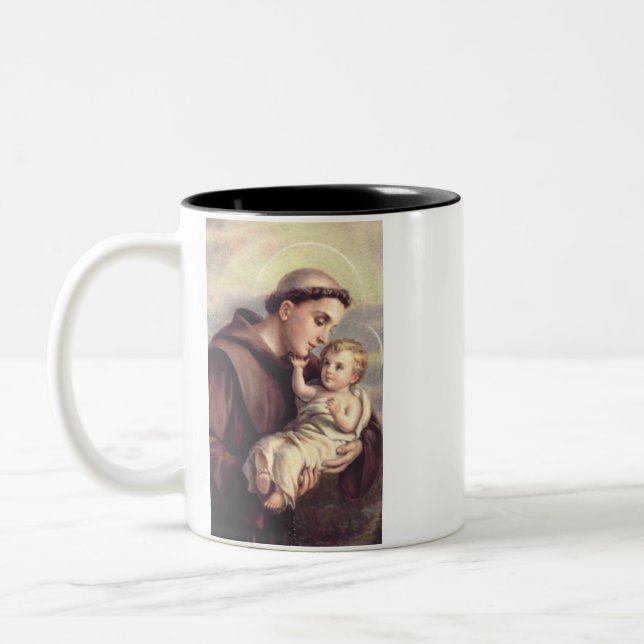 Taza Bicolor San Antonio de Padua (Izquierda)