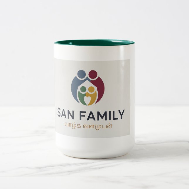 Taza Bicolor San Family Cup (Centro)