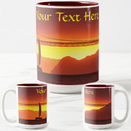 Taza Bicolor San Francisco Sunset 1124