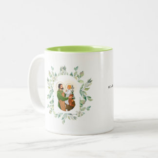 Taza Bicolor San José Jefe de la Sagrada Familia Mug