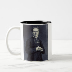 Taza Bicolor San Juan Bosco Padre y Maestro de la Juventud
