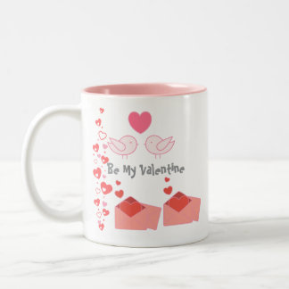 Taza Bicolor San Valentín mono