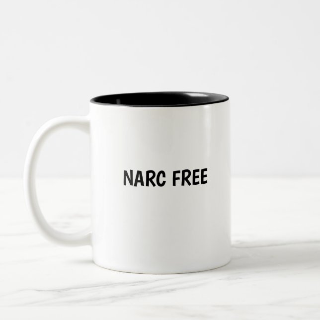Taza Bicolor sanación de trauma de autoempoderamiento libre de  (Izquierda)