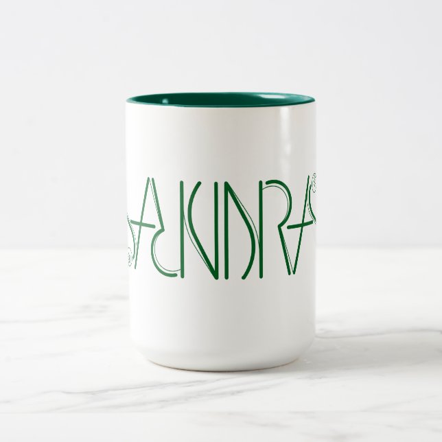 Taza Bicolor Sandra Coffee Mug (Centro)