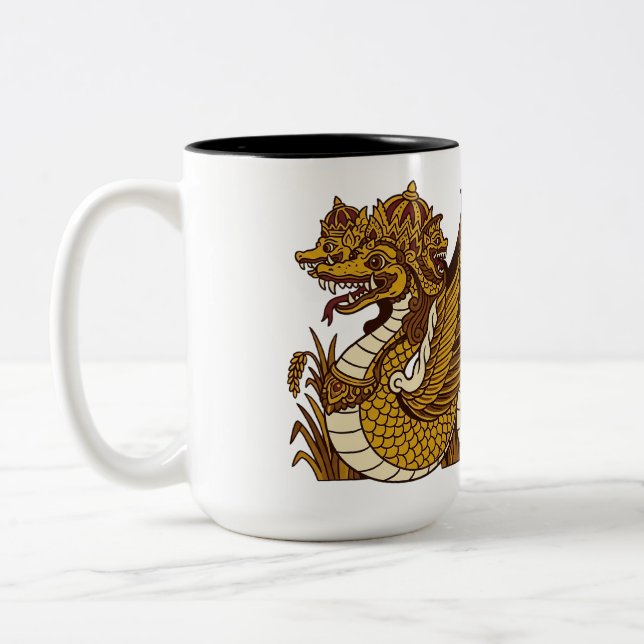 Taza Bicolor Sang Hyang Antaboga (Izquierda)