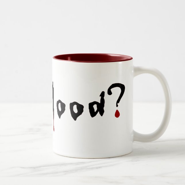 Taza Bicolor ¿sangre conseguida? (Derecha)