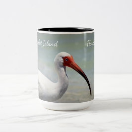 Taza Bicolor Sanibel Ibis Mug