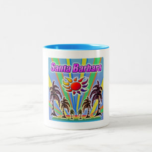 Taza Bicolor Santa Barbara Summer Love Mug