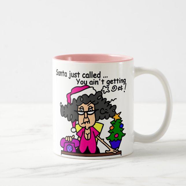 Taza Bicolor Santa Called (Derecha)