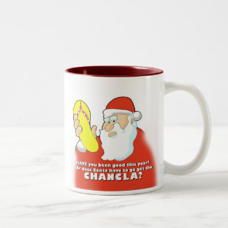 Taza Bicolor Santa Chancla