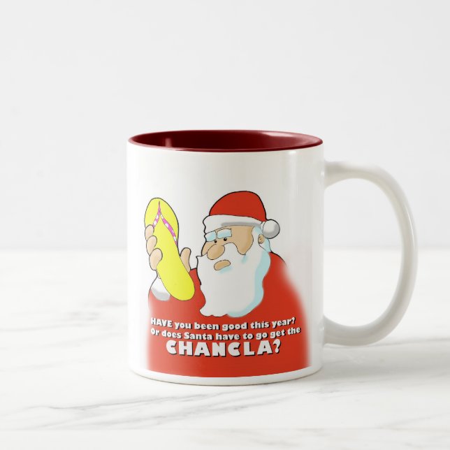 Taza Bicolor Santa Chancla (Derecha)