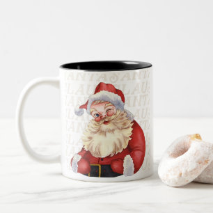 Taza Bicolor Santa Claus