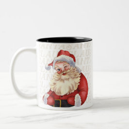 Taza Bicolor Santa Claus
