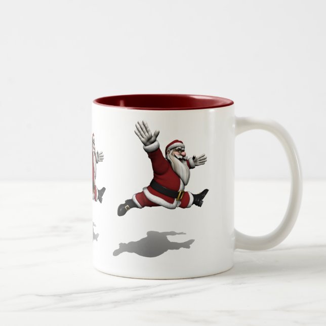 Taza Bicolor Santa Claus Grand Jete (Derecha)
