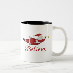 Taza Bicolor Santa cree