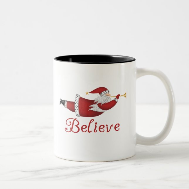 Taza Bicolor Santa cree (Derecha)