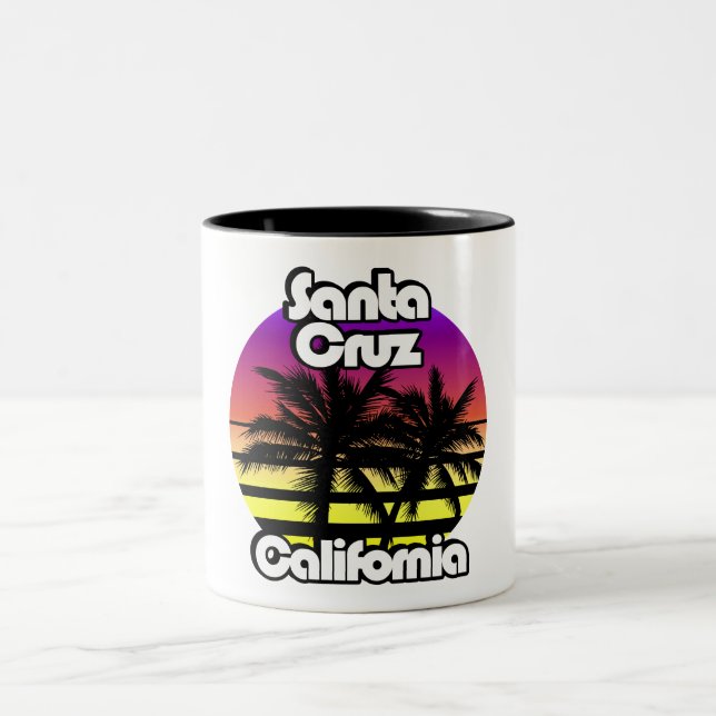 Taza Bicolor Santa Cruz California (Centro)