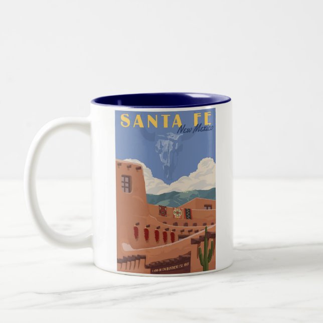 TAZA BICOLOR SANTA FE (Izquierda)