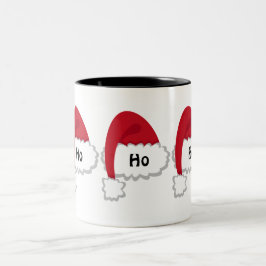 Taza Bicolor Santa Ho Ho Ho Ho Mug #HolidayZ