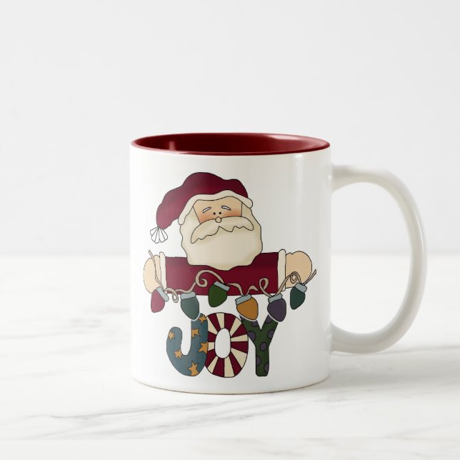 Taza Bicolor Santa Joy (Derecha)