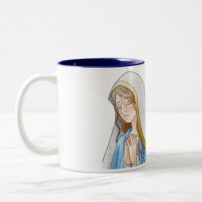 Taza Bicolor Santa María (Izquierda)