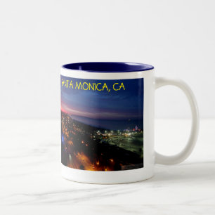 TAZA BICOLOR SANTA MONICA SUNRISE#2 MUG