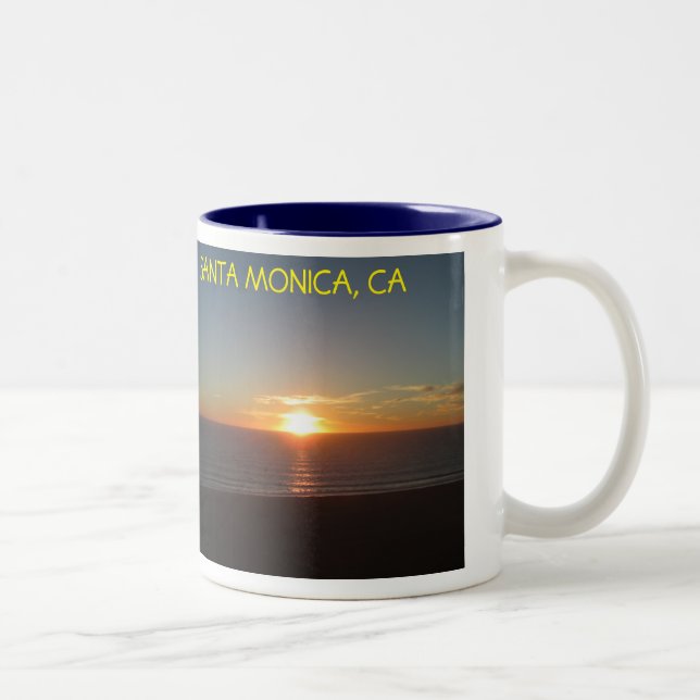 TAZA BICOLOR SANTA MONICA SUNSET MUG (Derecha)