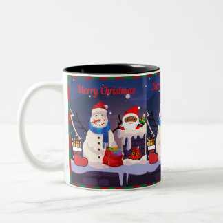 Taza Bicolor Santa Mug de África