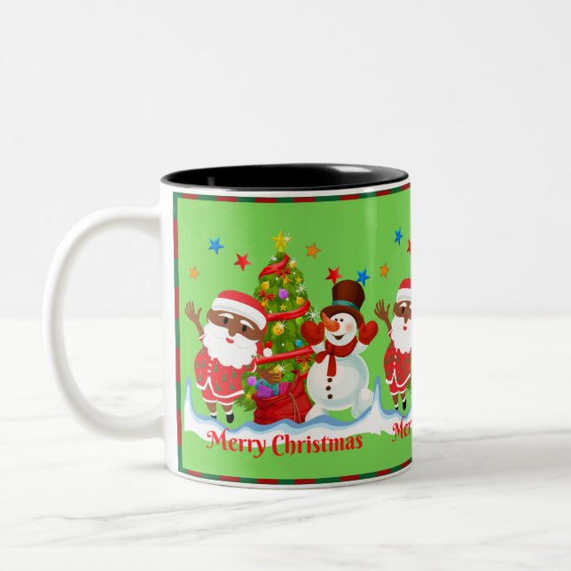 Taza Bicolor Santa Mug de África (Izquierda)