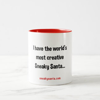 Taza Bicolor Santa Mug más creativa del mundo