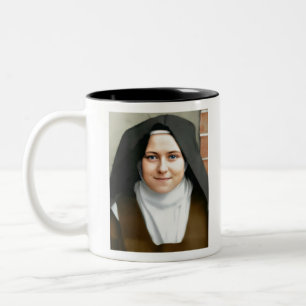 Taza Bicolor santa teresa de lisieux